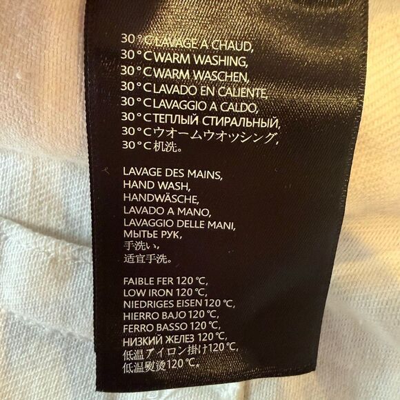 13DE MARZO White Denim Gummi Gummy Bear Jacket Size S - Picture 7 of 7